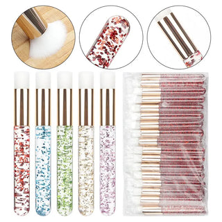  5pcs Crystal Eyelash Cleaning Brushes cashymart