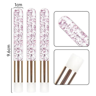  5pcs Crystal Eyelash Cleaning Brushes cashymart