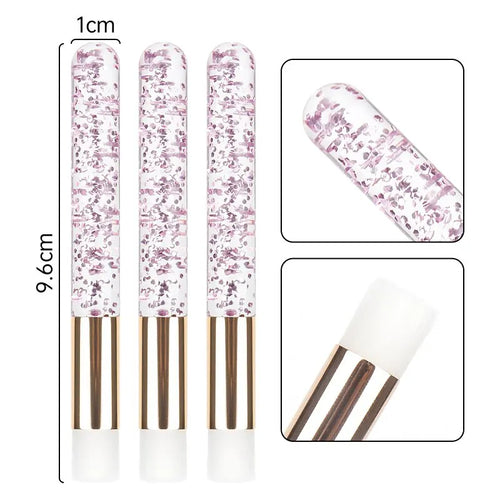  5pcs Crystal Eyelash Cleaning Brushes cashymart