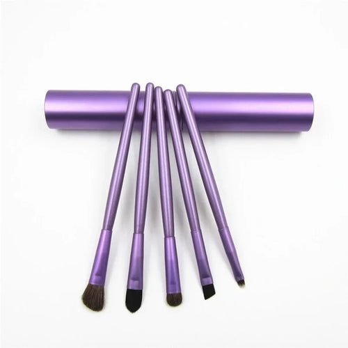  5pcs Portable Mini Eye Makeup Brushes Set cashymart