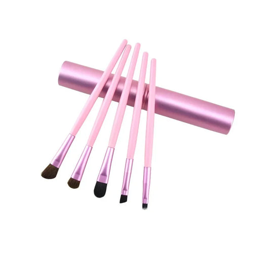  5pcs Portable Mini Eye Makeup Brushes Set cashymart