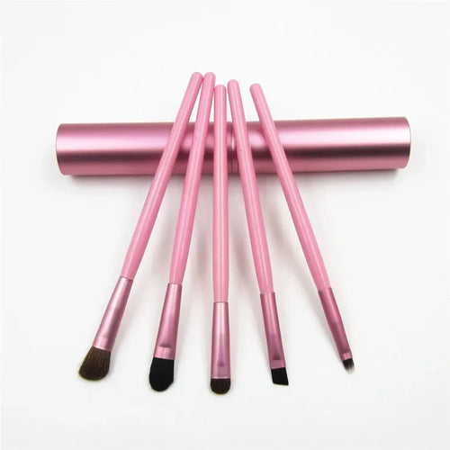  5pcs Portable Mini Eye Makeup Brushes Set cashymart