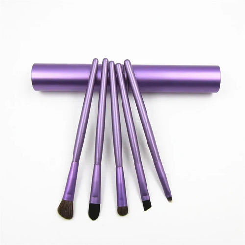  5pcs Portable Mini Eye Makeup Brushes Set cashymart