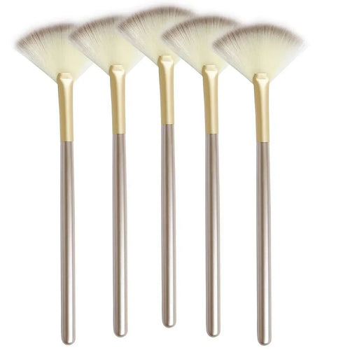  5pcs Soft Makeup Brushes Set with Wooden Handles cashymart