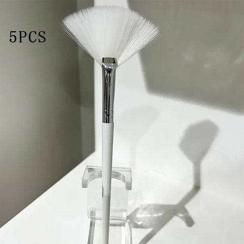  5pcs Soft Makeup Brushes Set with Wooden Handles cashymart