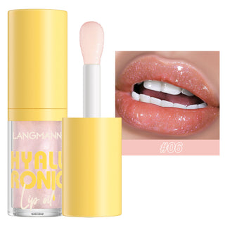  6 Colors Transparent Hyaluronic Acid Lip Balm Gloss cashymart