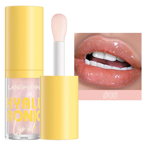  6 Colors Transparent Hyaluronic Acid Lip Balm Gloss cashymart