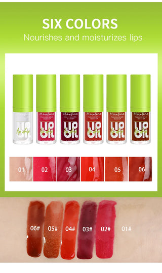  6 Tone Moisturizing Lip Gloss Oil Enhancer cashymart