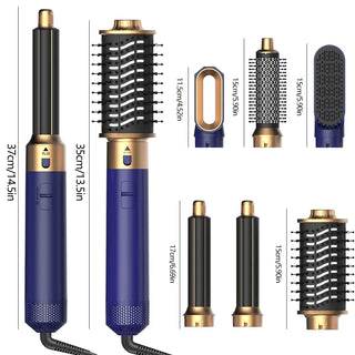  6 in 1 Hair Dryer Comb Brush cashymart