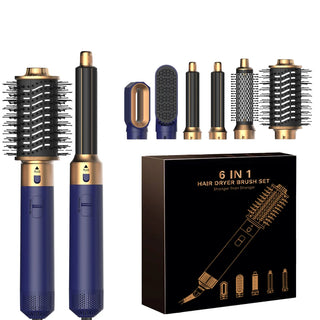  6 in 1 Hair Dryer Comb Brush cashymart
