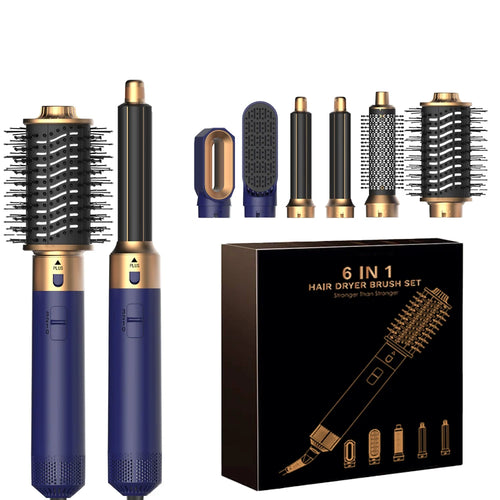  6 in 1 Hair Dryer Comb Brush cashymart