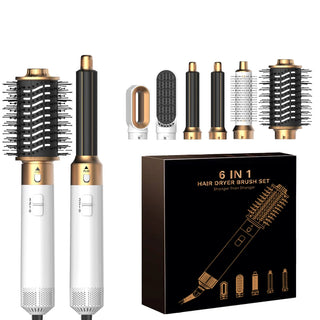  6 in 1 Hair Dryer Comb Brush cashymart