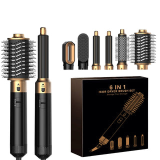  6 in 1 Hair Dryer Comb Brush cashymart