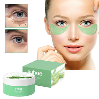  60 Pieces Aloe Vera Collagen Eye Mask for Dark Circles cashymart