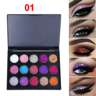  Shimmering Diamond Eyeshadow Palette cashymart