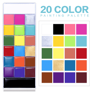  Face Body Paint Oil Palette cashymart