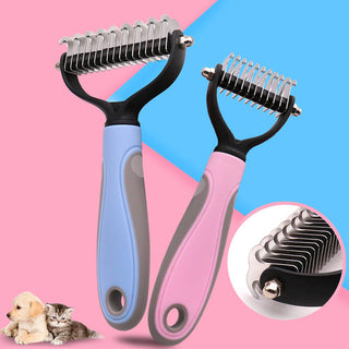  Pet Grooming Brush for Shedding Hair Removal cashymart