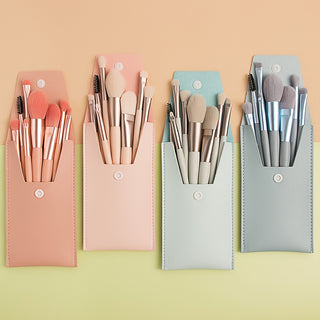  8-Piece Portable Makeup Brush Set cashymart