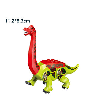  Assembled Jurassic Dinosaur Educational Building Blocks cashymart