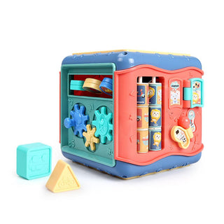  Educational Baby Hexahedron Toy with Multiple Games cashymart