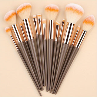  Fluffy Makeup Brush Set & Storage Bag cashymart