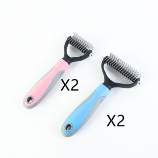  Pet Grooming Brush for Shedding Hair Removal cashymart