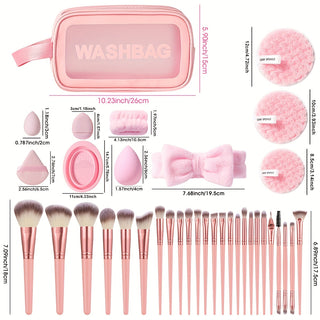  51-Piece All-in-One Makeup Tool Kit cashymart