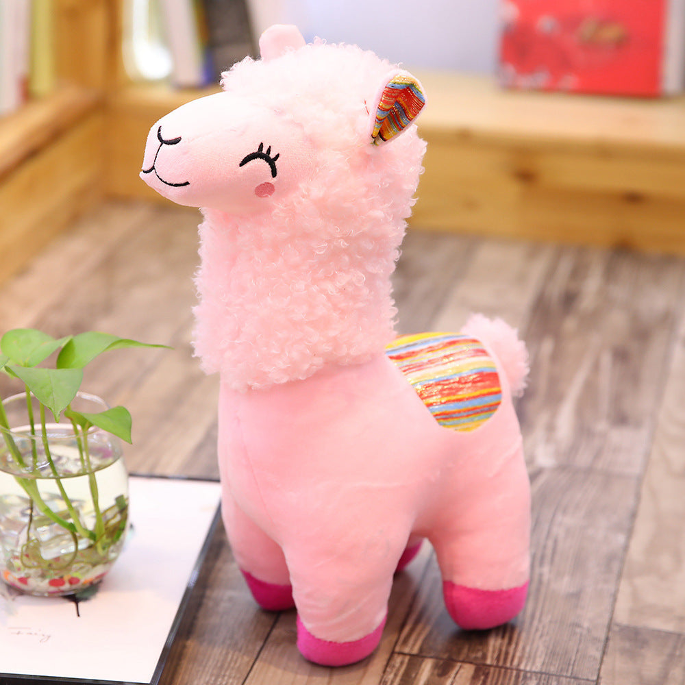  Alpaca Llama Plush Toy Doll Animal Stuffed Animal Dolls cashymart