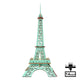 Little Paris Tower Stereo Jigsaw Puzzle - DIY Educational Toy for Children