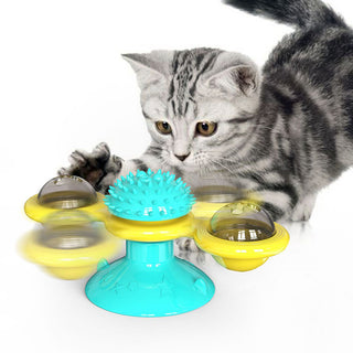  Cat Rotating Windmill Interactive Toy cashymart