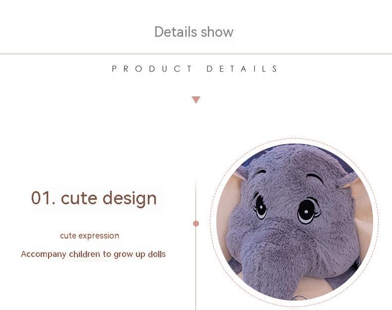  Dreamy Large Elephant Plush Toy cashymart