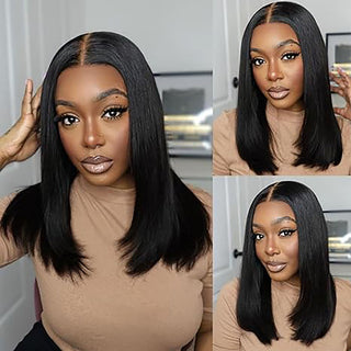  180% Density Straight Bob Wig cashymart