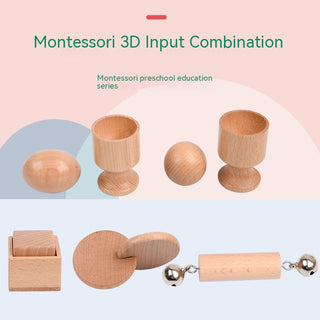  Interactive Montessori Wooden Educational Toy Set for Infants cashymart