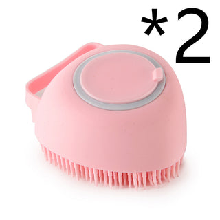  Silicone Pet Bath Massage Gloves Brush cashymart