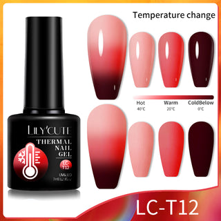  Winter Magic Color Changing Thermal Gel Nail Polish cashymart