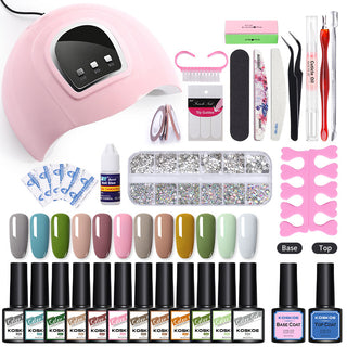  UV Gel Nail Polish Kit cashymart