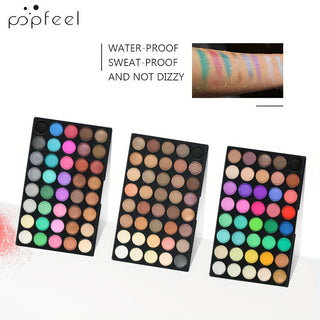  POPFEEL 120-Color Eyeshadow Palette cashymart