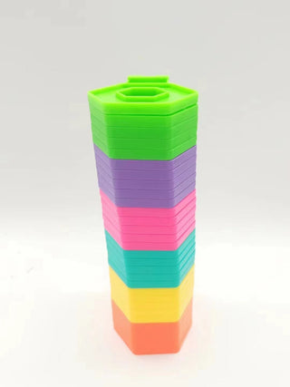  Rainbow Stacking Toy Puzzle Building Block cashymart