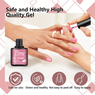  46 PCS Gel Nail Polish Set cashymart