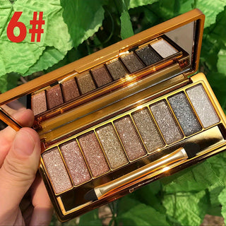  Golden Glamour Eyeshadow Palette cashymart