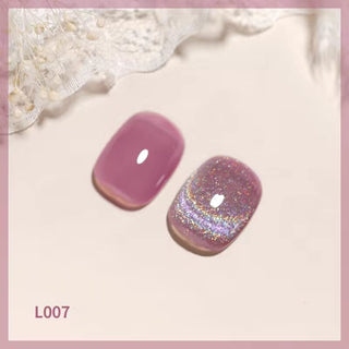  Vivid Cat Eye Nail Polish cashymart