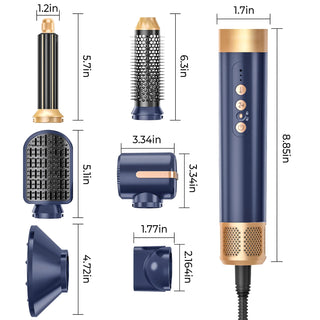  7 In 1 Hair Dryer Brush Brushless High Speed Hair Dryer cashymart