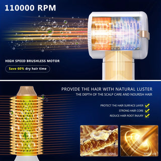  7 In 1 Hair Dryer Brush Brushless cashymart