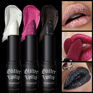  MLSMILE Glitter Lipstick Set cashymart