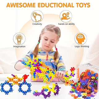  Plum Blossom 3D Building Blocks Set cashymart