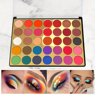  35 Color Rainbow Eyeshadow Palette cashymart