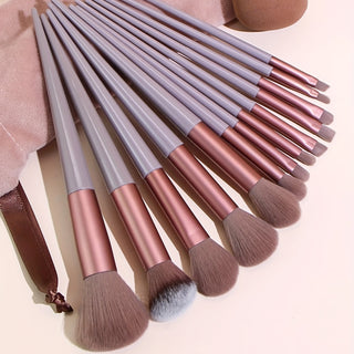  13-Piece Premium Makeup Brush Set cashymart