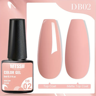 Solid Color Gel Nail Polish