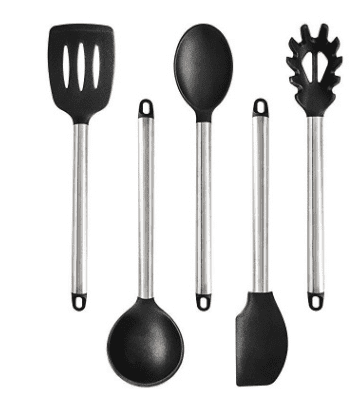  Modern and Simple Silicone Kitchen Utensil and Appliance Set cashymart