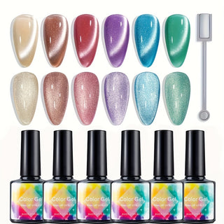  Glitter Gel Nail Polish Set cashymart